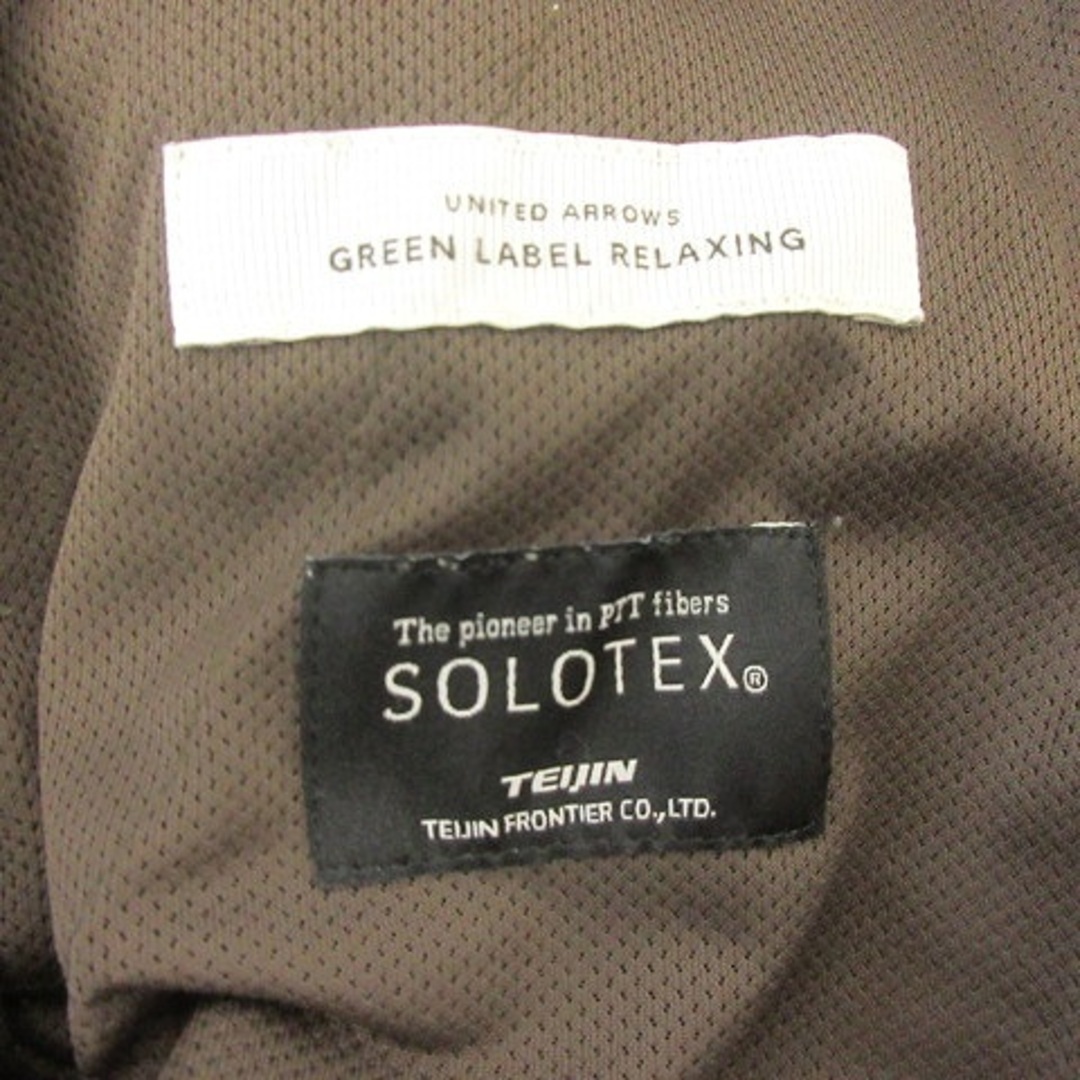 UNITED ARROWS green label relaxing(ユナイテッドアローズグリーンレーベルリラクシング)のgreen label relaxing スラックス 茶 S ■GY31 メンズのパンツ(スラックス)の商品写真