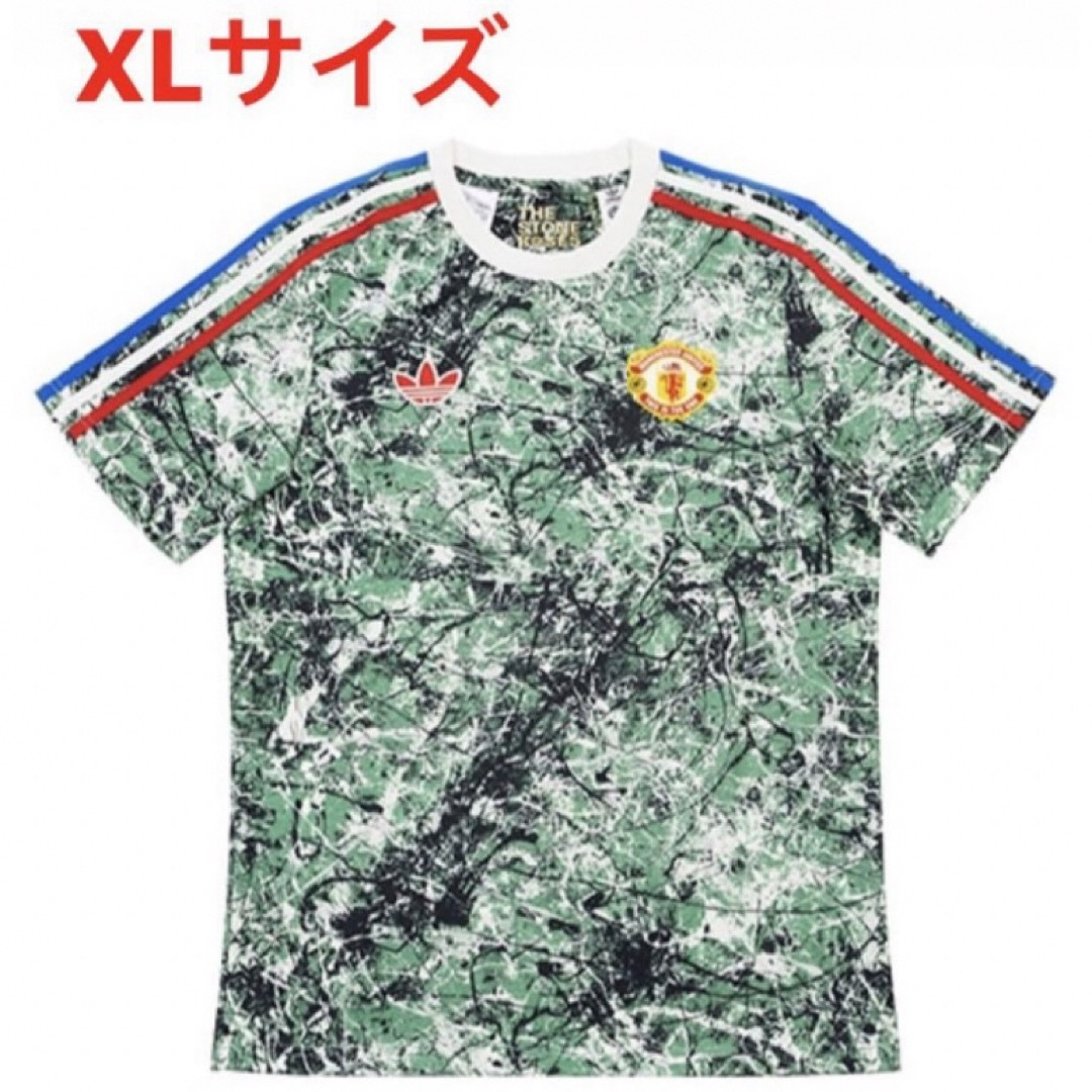 adidas(アディダス)のマンチェスターユナイテッド×THE STONE ROSES ICON XL スポーツ/アウトドアのサッカー/フットサル(応援グッズ)の商品写真