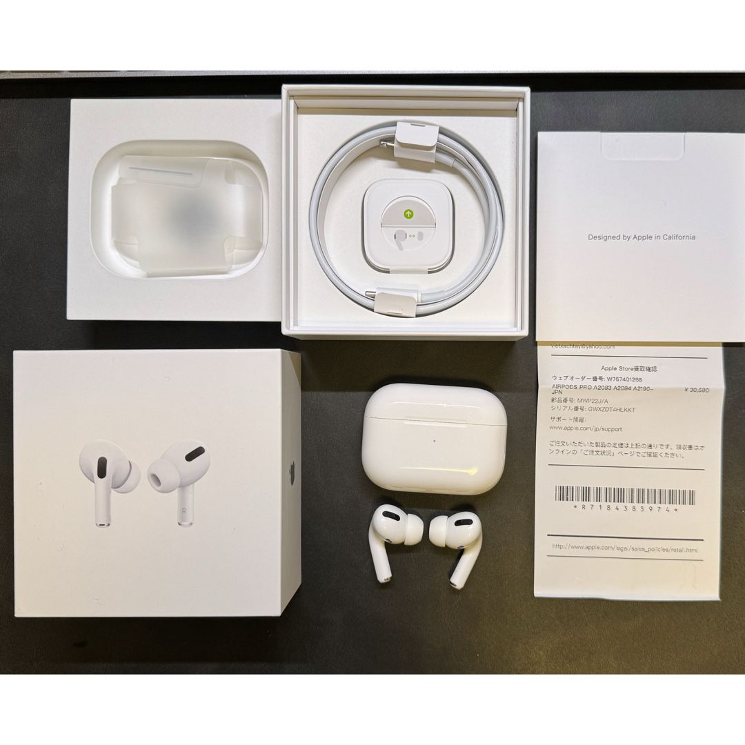 Apple - AirPods pro 初代 全付属品付きの通販 by moriguni's shop