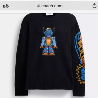 コーチ(COACH)の【専用】 Coach コズミック ニット＋マフラー(ニット/セーター)