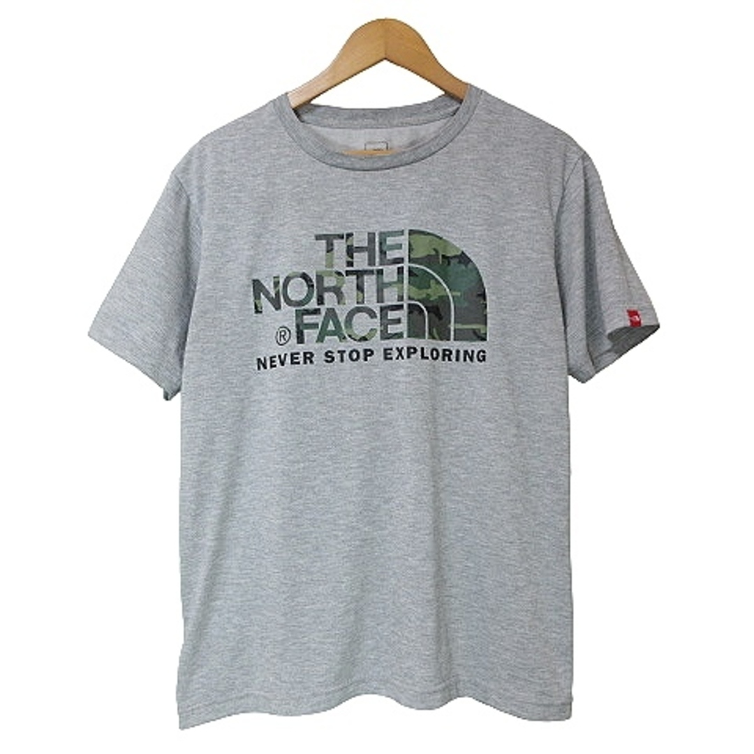 THE NORTH FACE(ザノースフェイス)のザノースフェイス Ｔシャツ 半袖 NT31622 ロゴ カモフラ  ■GY01 メンズのトップス(Tシャツ/カットソー(半袖/袖なし))の商品写真