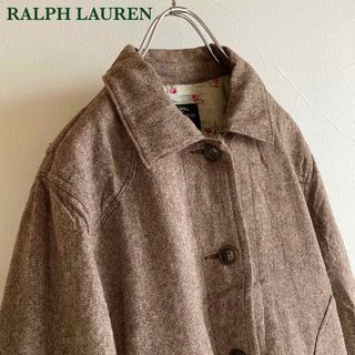 ラルフローレン(Ralph Lauren)のラルフローレン ポロジーンズ  ネップウール ツイード ハンティングジャケット(その他)