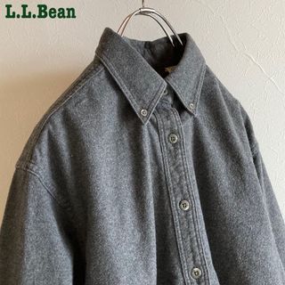 エルエルビーン(L.L.Bean)のUSA製 80s 90s ビンテージ エルエルビーン シャモアクロス ネルシャツ(シャツ/ブラウス(長袖/七分))