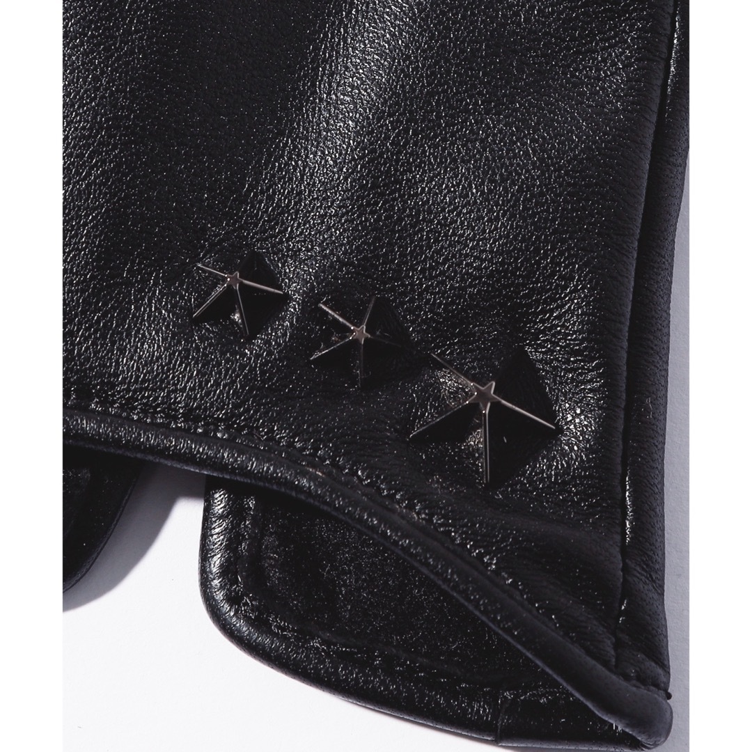 HYDEスイッチブレードSTAR-STUDDED LEATHER GLOVES メンズのファッション小物(その他)の商品写真