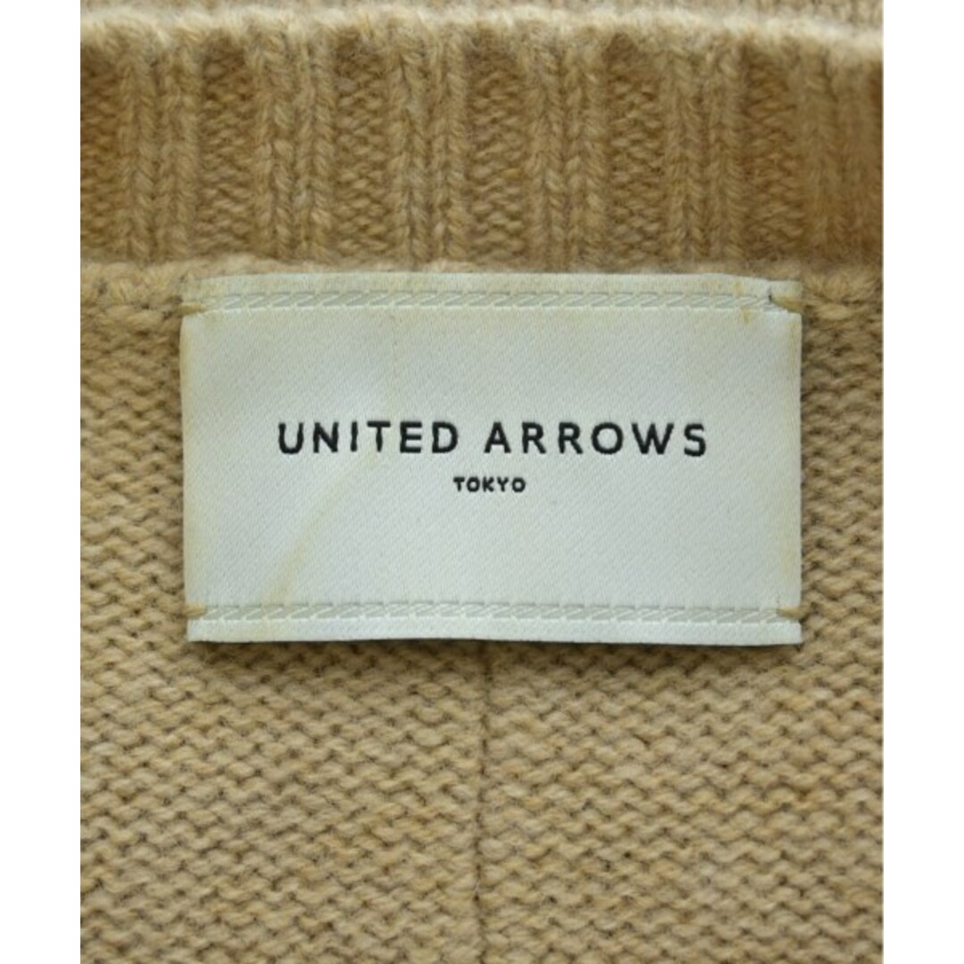 UNITED ARROWS(ユナイテッドアローズ)のUNITED ARROWS ユナイテッドアローズ ニット・セーター F ベージュ 【古着】【中古】 レディースのトップス(ニット/セーター)の商品写真