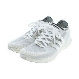 アディダス(adidas)のadidas アディダス スニーカー 27.5cm ライトグレー 【古着】【中古】(スニーカー)