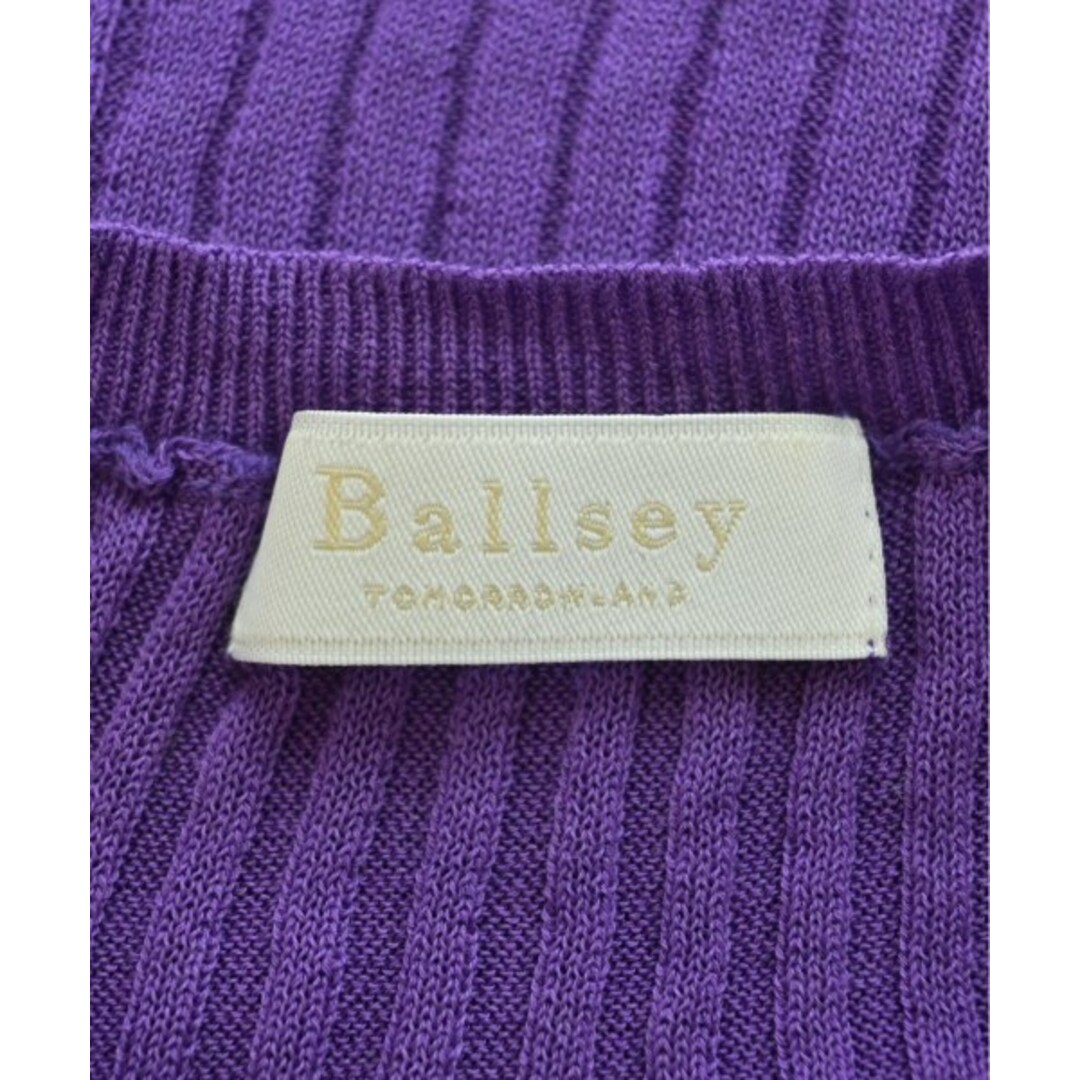 Ballsey(ボールジィ)のBallsey ボールジー Tシャツ・カットソー S 紫 【古着】【中古】 レディースのトップス(カットソー(半袖/袖なし))の商品写真