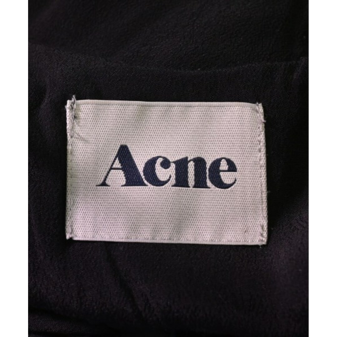 ACNE(アクネ)のAcne アクネ ワンピース 38(M位) 黒 【古着】【中古】 レディースのワンピース(ひざ丈ワンピース)の商品写真