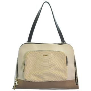 フルラ(Furla)のFURLA フルラ バッグ（その他） - 白xベージュ 【古着】【中古】(その他)