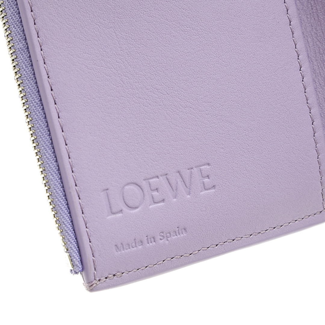 LOEWE(ロエベ)のロエベ アナグラム バーティカル ウォレット スモール 三つ折り財布 ライトモー レディースのファッション小物(財布)の商品写真