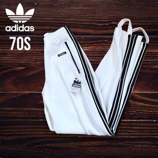 オリジナルス(Originals（adidas）)のレア　70s  adidas 西ドイツ　トラックパンツ　デサント製　新品未使用(ジャージ)