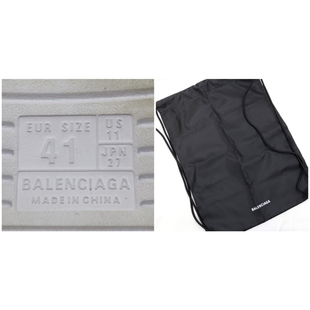 Balenciaga(バレンシアガ)の美品 バレンシアガ MOLD SLIDE SANDAL モールド スライド サンダル メンズ 白 41 BALENCIAGA メンズの靴/シューズ(サンダル)の商品写真