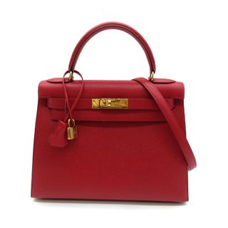 エルメス(Hermes)のエルメス ケリー28 ルージュヴィフ ハンドバッグ(ハンドバッグ)