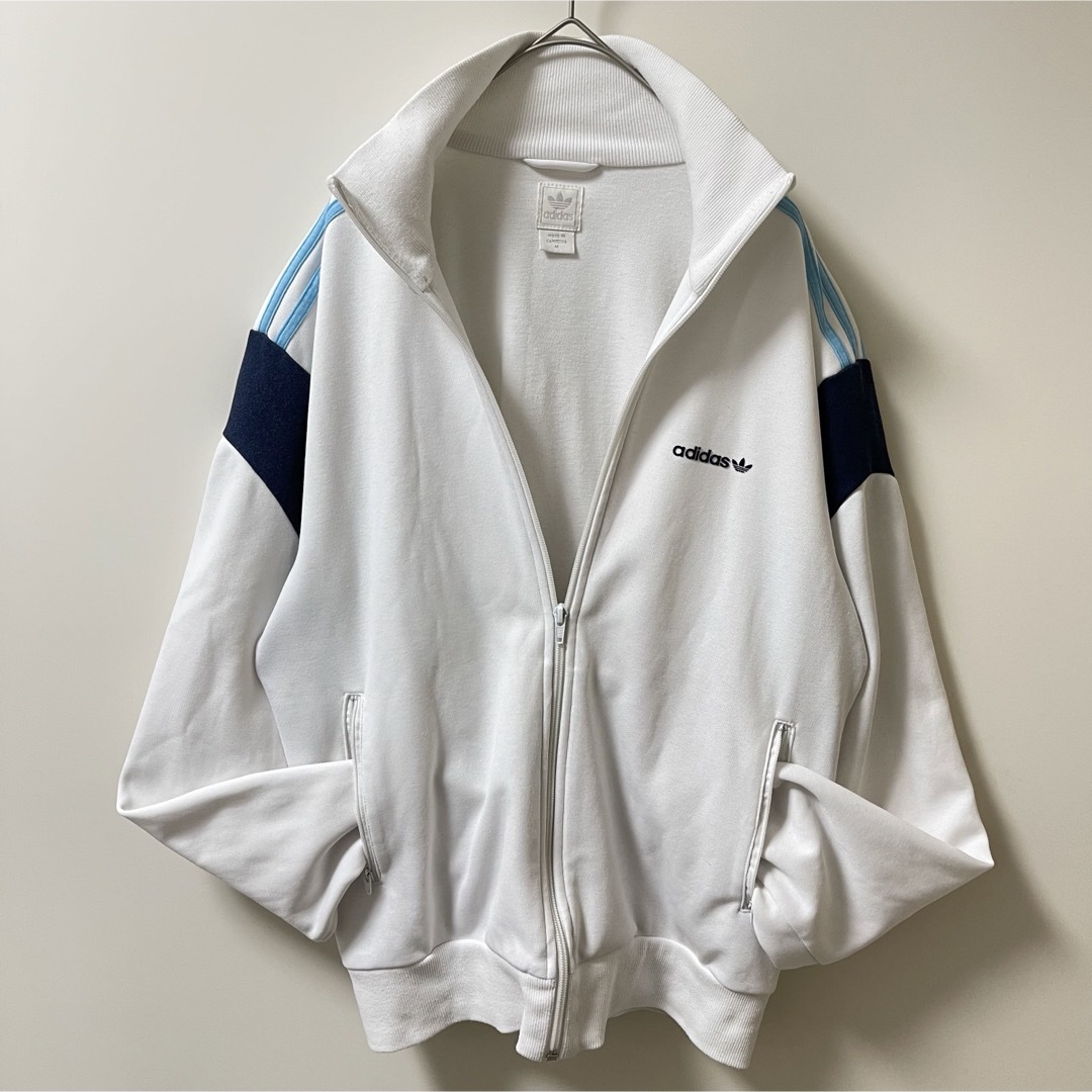 adidas - L美品90s】アディダス古着トラックジャケット ジャージ adidas - L美品90s】アディダス古着トラックジャケット ジャージ