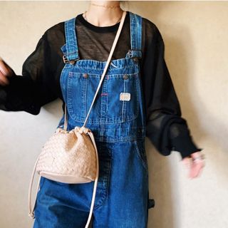 ビューティアンドユースユナイテッドアローズ(BEAUTY&YOUTH UNITED ARROWS)のchiiiibag mesh巾着バッグ　斜めがけショルダー手提げツーウェイ(ショルダーバッグ)