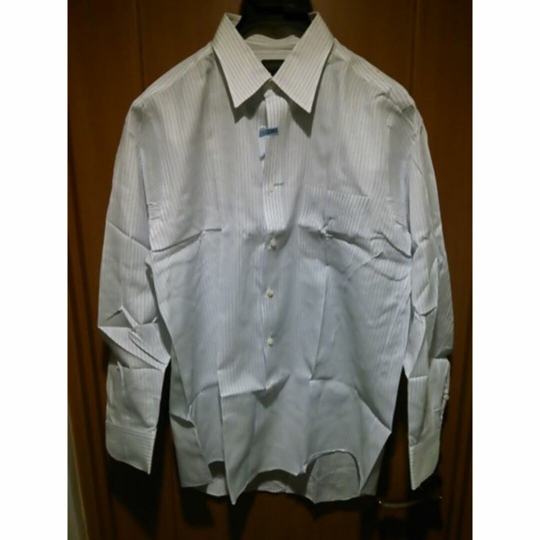 LANVIN(ランバン)のクリーニングタグ付き　ランバン　胸ポケ　レギュラーカラーシャツ メンズのトップス(シャツ)の商品写真