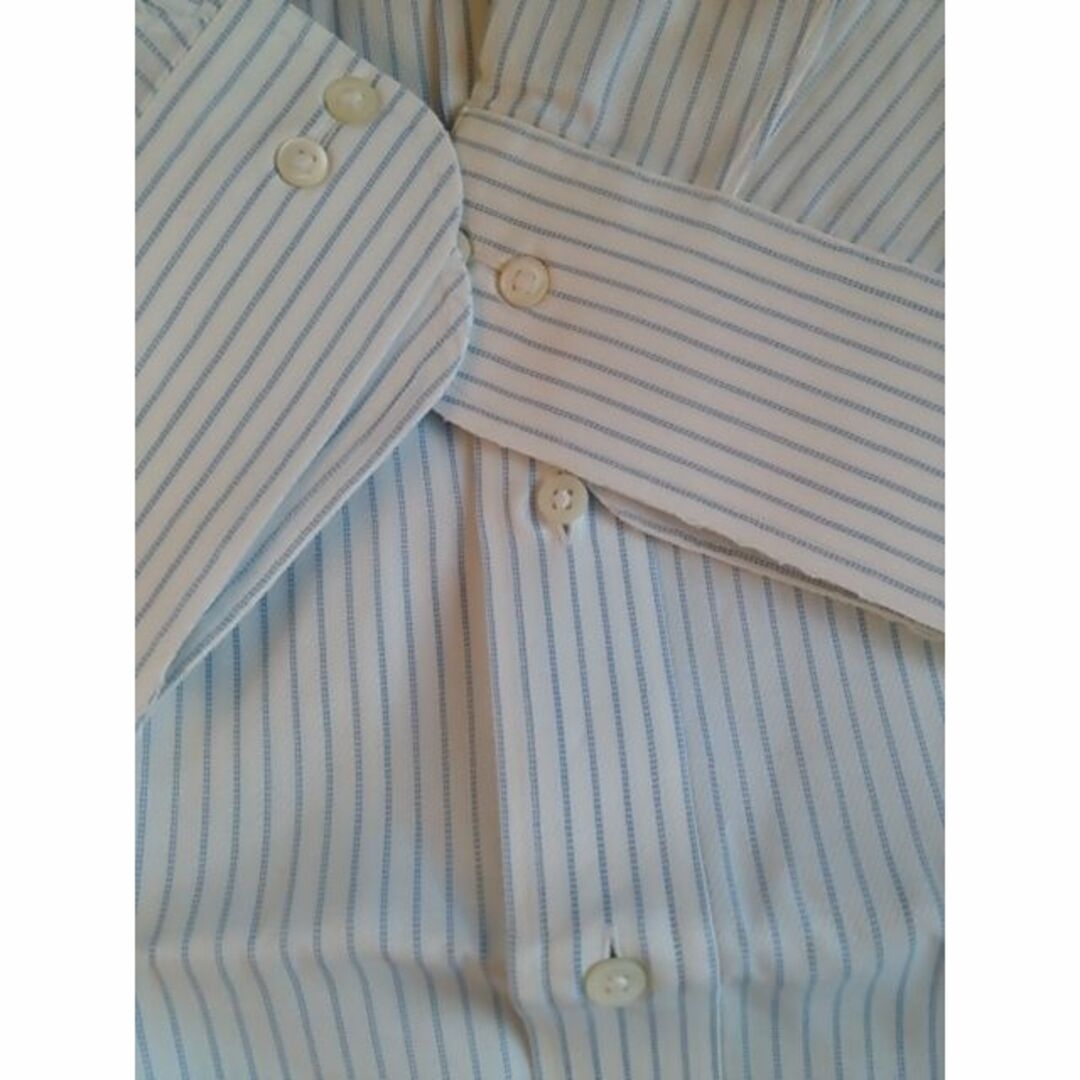 LANVIN(ランバン)のクリーニングタグ付き　ランバン　胸ポケ　レギュラーカラーシャツ メンズのトップス(シャツ)の商品写真