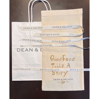 ディーンアンドデルーカ(DEAN & DELUCA)のdean&deluca 紙袋、布袋、リボンセット(ショップ袋)