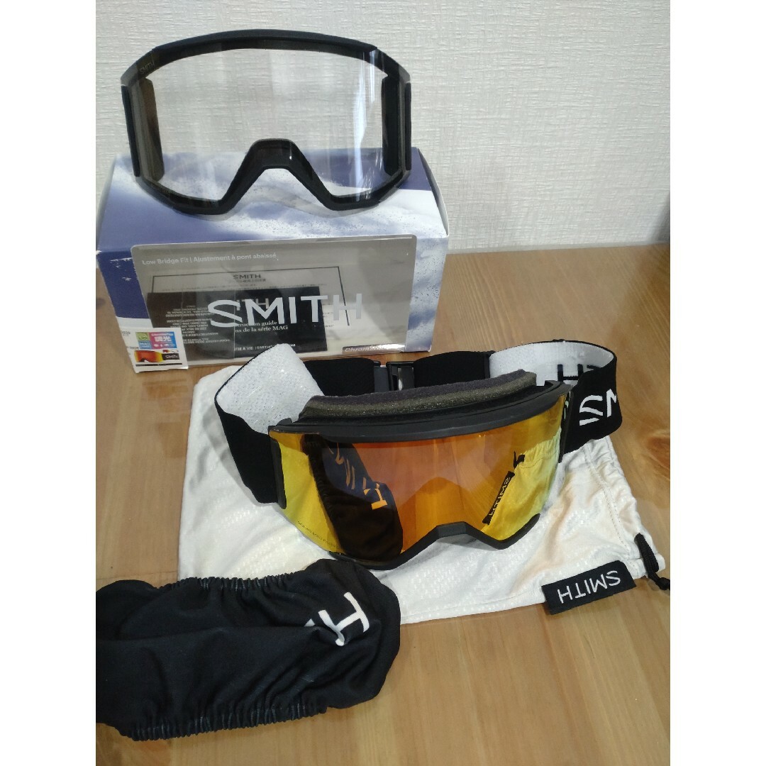 SMITH(スミス)のSMITH Squad MAG ゴーグル【スキー、スノーボード】 スポーツ/アウトドアのスノーボード(その他)の商品写真