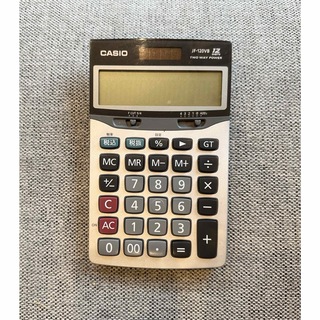 カシオ(CASIO)のCASIO電卓　JF-120VG 12桁　カシオ(オフィス用品一般)