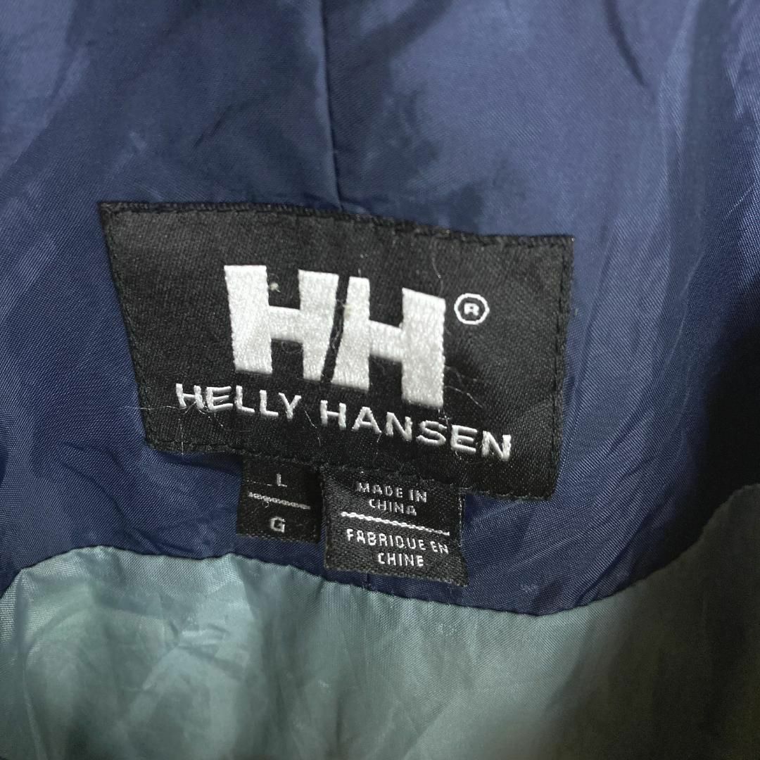 HELLY HANSEN(ヘリーハンセン)の古着ヘリーハンセン セーリングジャケット ナイロン ワンポイントロゴ 黄色XL メンズのジャケット/アウター(ナイロンジャケット)の商品写真
