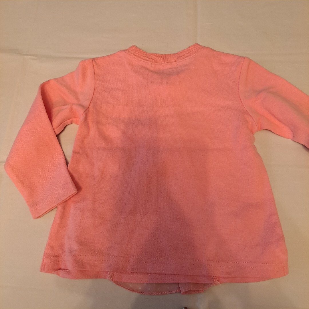 美品  子供服  長袖トップス 100  ロンT 2枚 キッズ/ベビー/マタニティのキッズ服女の子用(90cm~)(Tシャツ/カットソー)の商品写真