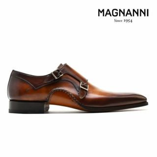 マグナーニ(MAGNANNI)の【CONAC】マグナーニ MAGNANNI 18903 CONAC ダブルモンクストラップ ドレスシューズ 革靴 オパンカ製法 コニャック メンズ【送料無料】(ドレス/ビジネス)