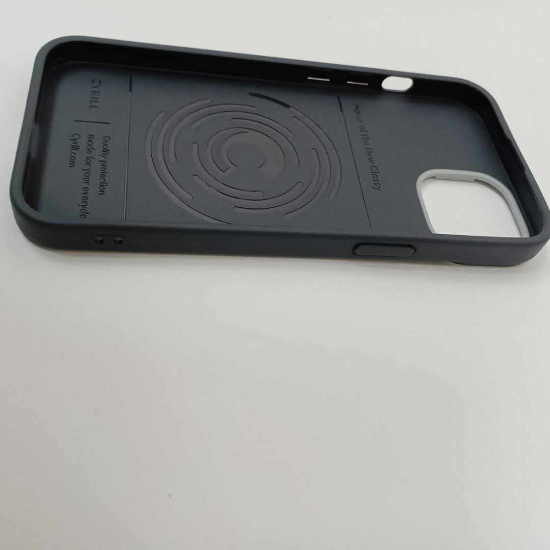 CYRILL by Spigen　iPhone13　ケース　ダークグレー　スマホ スマホ/家電/カメラのスマホアクセサリー(iPhoneケース)の商品写真