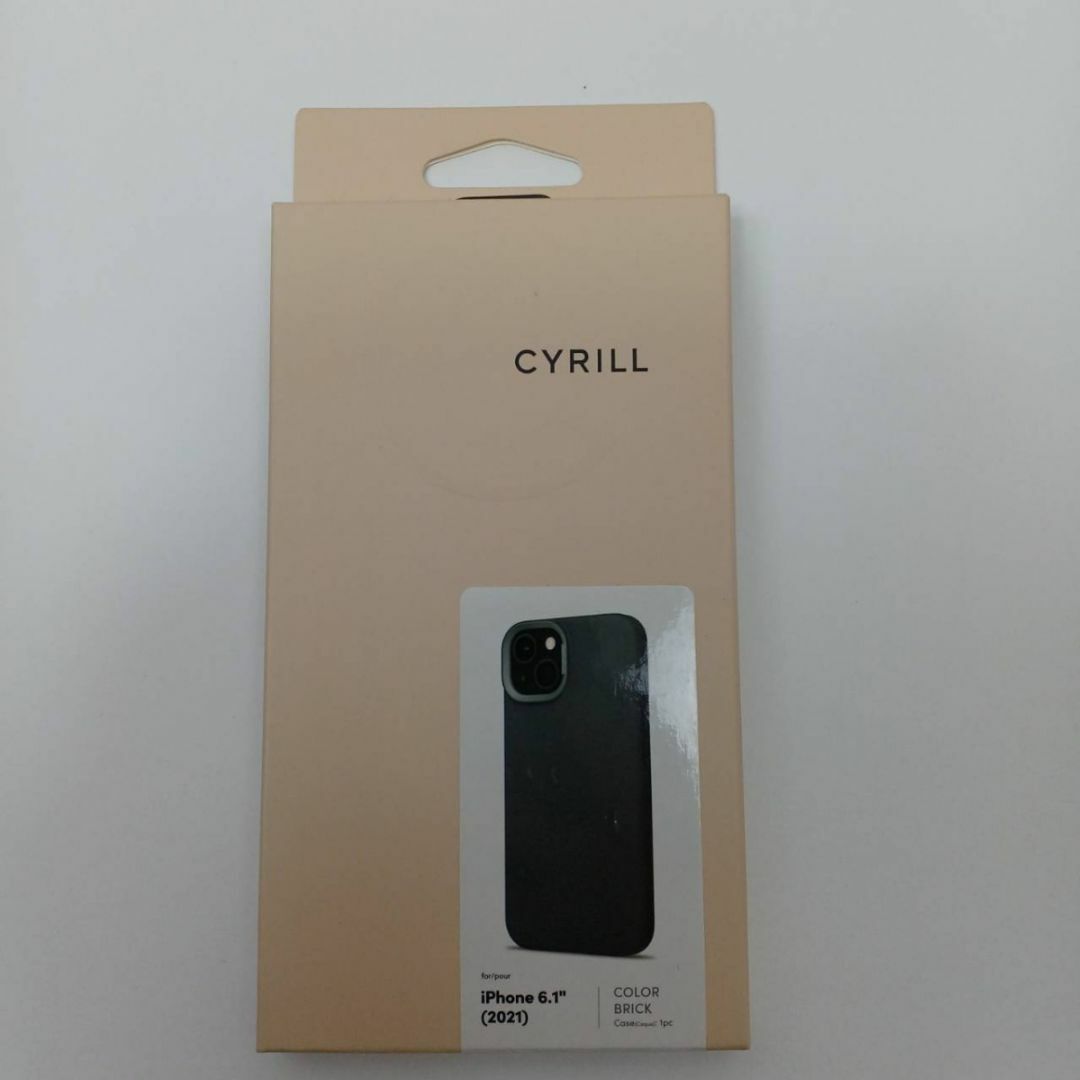 CYRILL by Spigen　iPhone13　ケース　ダークグレー　スマホ スマホ/家電/カメラのスマホアクセサリー(iPhoneケース)の商品写真