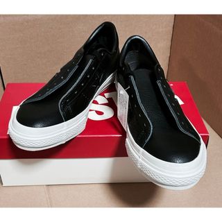 ONE STAR（CONVERSE） - 【新品】コンバース ワンスターJ 日本製 レザーblack US8