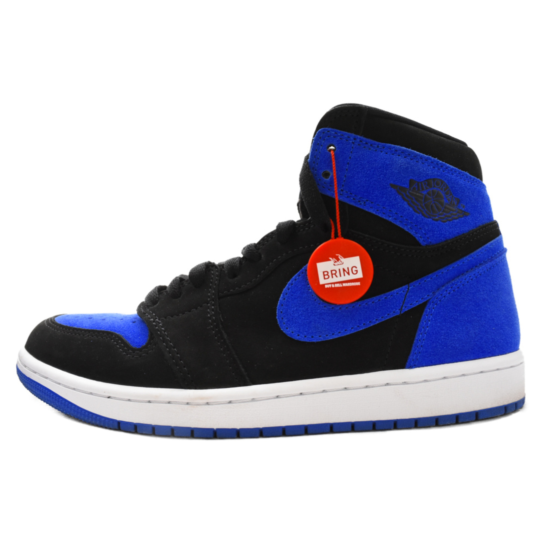 NIKE(ナイキ)のNIKE ナイキ AIR JORDAN 1 RETRO HIGH OG Royal Reimagined ジョーダン 1 レトロハイ OG ハイカットスニーカー DZ5485-042 ブルー/ブラック US7.5/25.5cm メンズの靴/シューズ(スニーカー)の商品写真