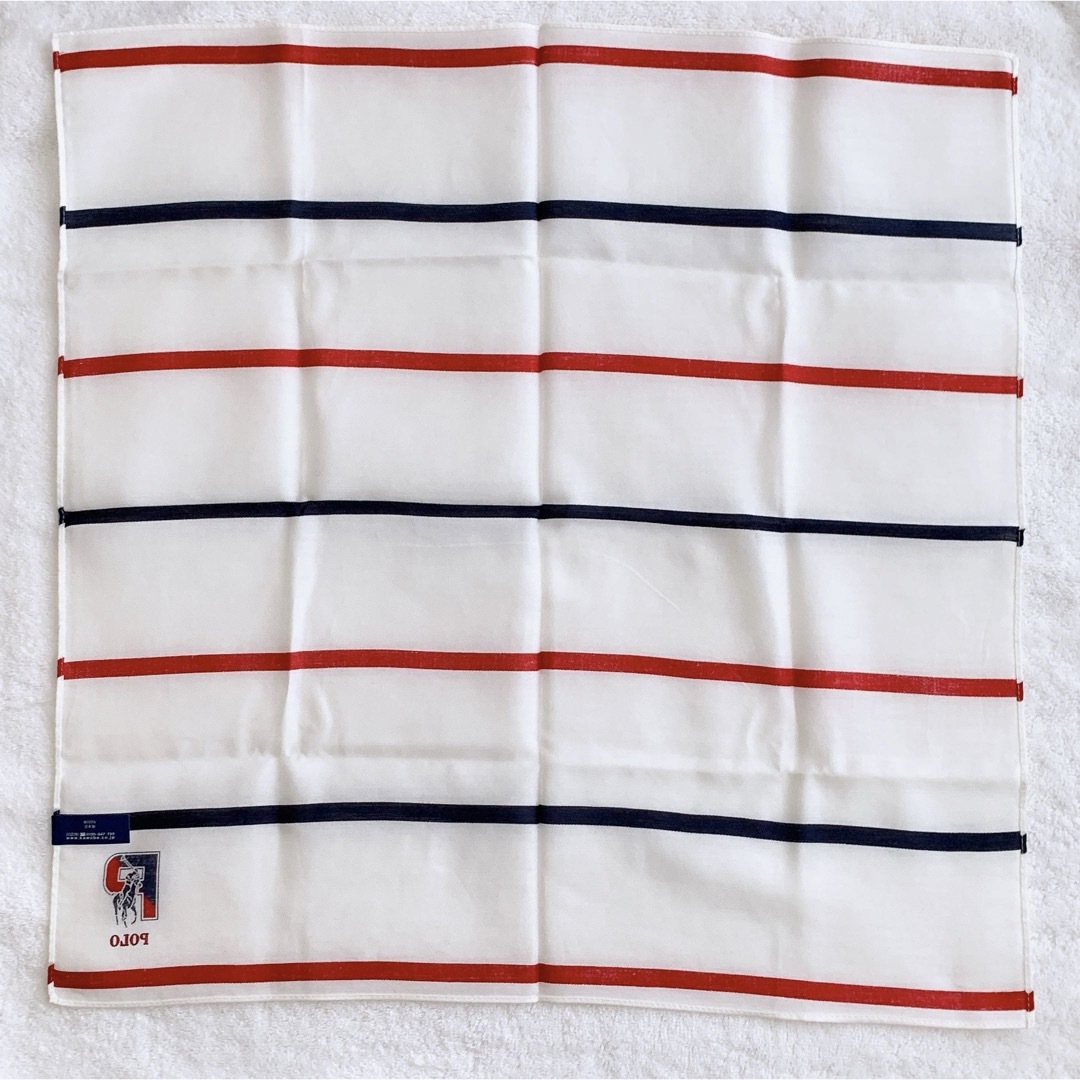 POLO RALPH LAUREN(ポロラルフローレン)の【新品3枚】ポロラルフローレン　ピエールバルマン　ビジネスハンカチーフ　男性用 メンズのファッション小物(ハンカチ/ポケットチーフ)の商品写真