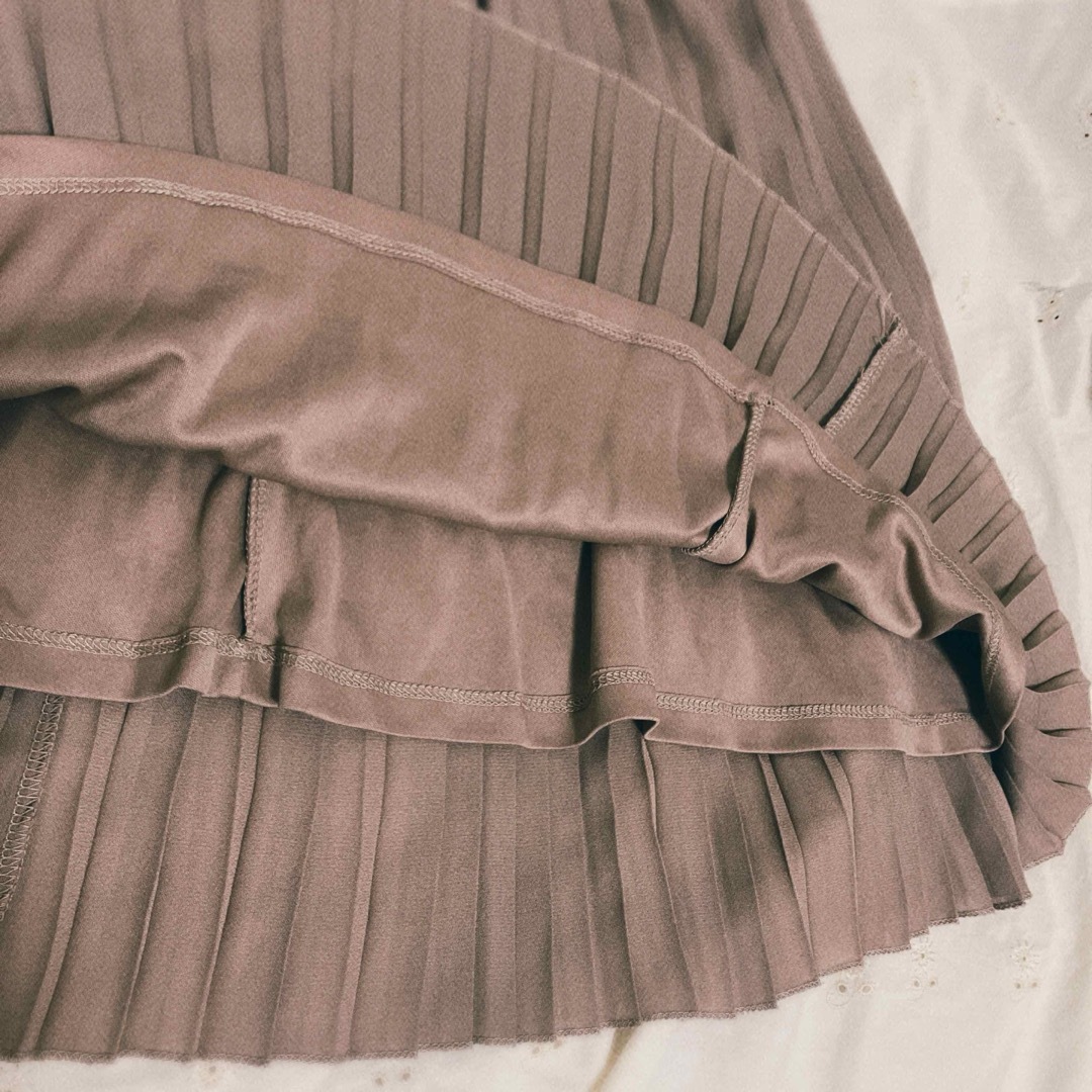 女児　プリーツスカート キッズ/ベビー/マタニティのキッズ服女の子用(90cm~)(スカート)の商品写真