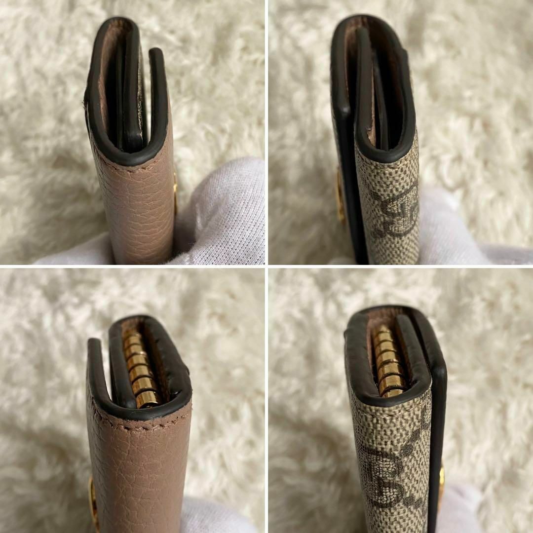 ★極美品 GUCCI グッチ 6連キーケース マーモント GGスプリーム PVC ★極美品 GUCCI グッチ 6連キーケース マーモント GGスプリーム PVC
