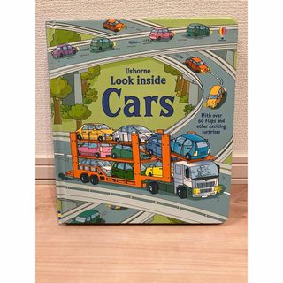 Usborne look inside Cars 車しかけ英語絵本(絵本/児童書)