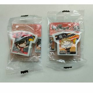 値引♪♪(非売品)ハイキュー！！×くら寿司　消しゴム2種　♪♪(その他)