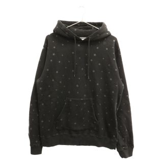 ユニフォームエクスペリメント(uniform experiment)のUNIFORM EXPERIMENT ユニフォームエクスペリメント 21AW STAR SWEAT HOODIE UE-212040 スター プルオーバーパーカー ブラック UE-212040(パーカー)