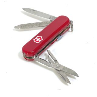 エルメス(Hermes)のエルメス HERMES ヴィクトリノックス VICTORINOX ケース付き マルチツール アーミーナイフ 刃 雑貨 プラスチック レッド(その他)