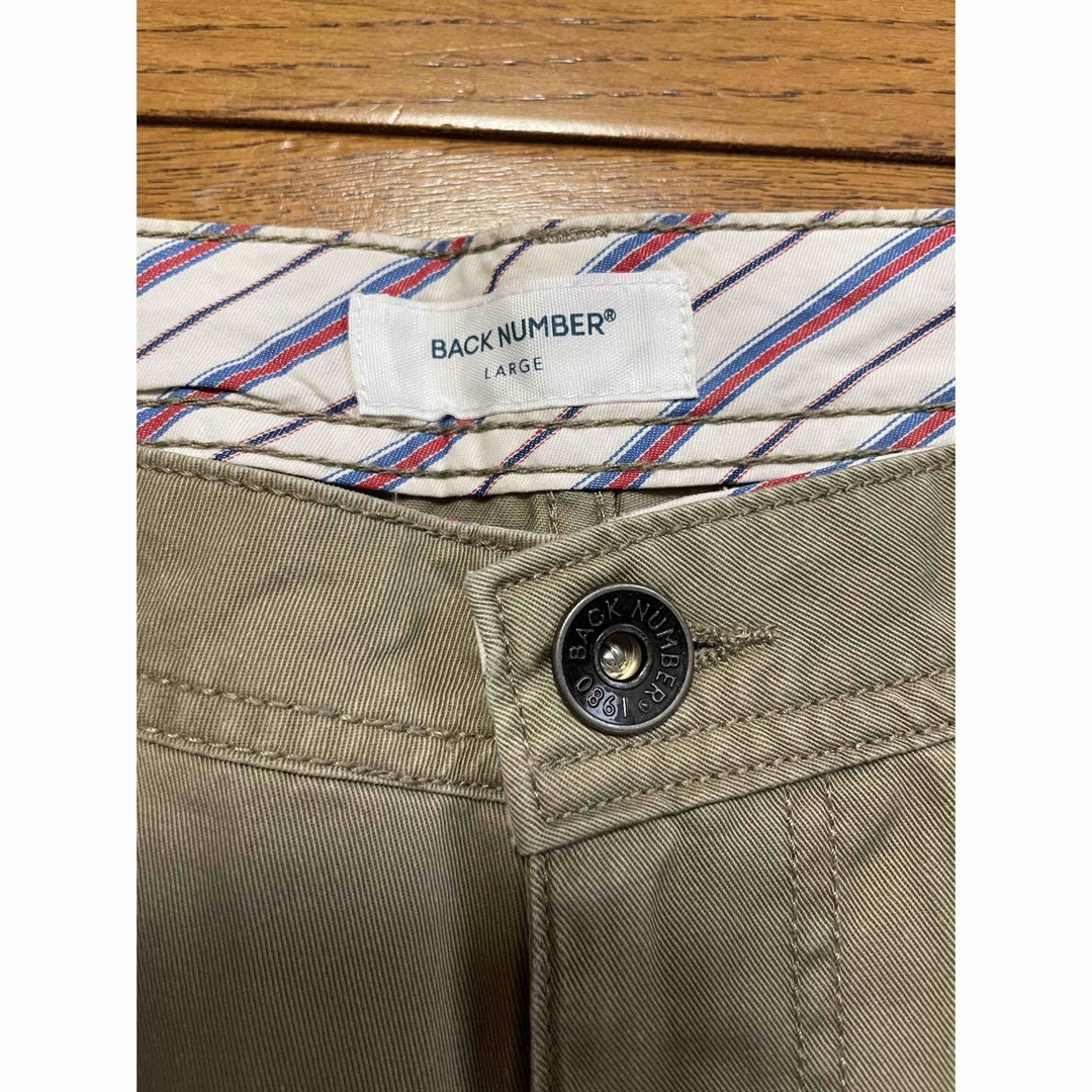 BACK NUMBER(バックナンバー)のバックナンバー　ハーフパンツＬ メンズのパンツ(ショートパンツ)の商品写真