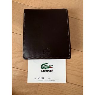 ラコステ(LACOSTE)のラコステ折りたたみ財布(折り財布)