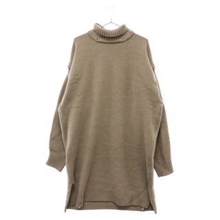 YOKE ヨーク DETACHABLE FOLD UP SHARE KNIT デタッチャブル ハイネック ウールニット ベージュ YK19AW0076S(ニット/セーター)