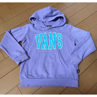 ヴァンズ(VANS)の♪ USED VANS キッズパーカー　パープルLサイズ♪(Tシャツ/カットソー)