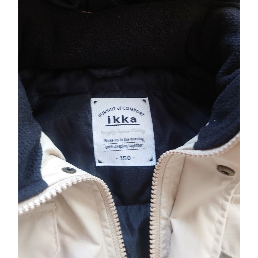 ikka(イッカ)のikka キッズ 男女兼用 ダウン キッズ/ベビー/マタニティのキッズ服女の子用(90cm~)(ジャケット/上着)の商品写真