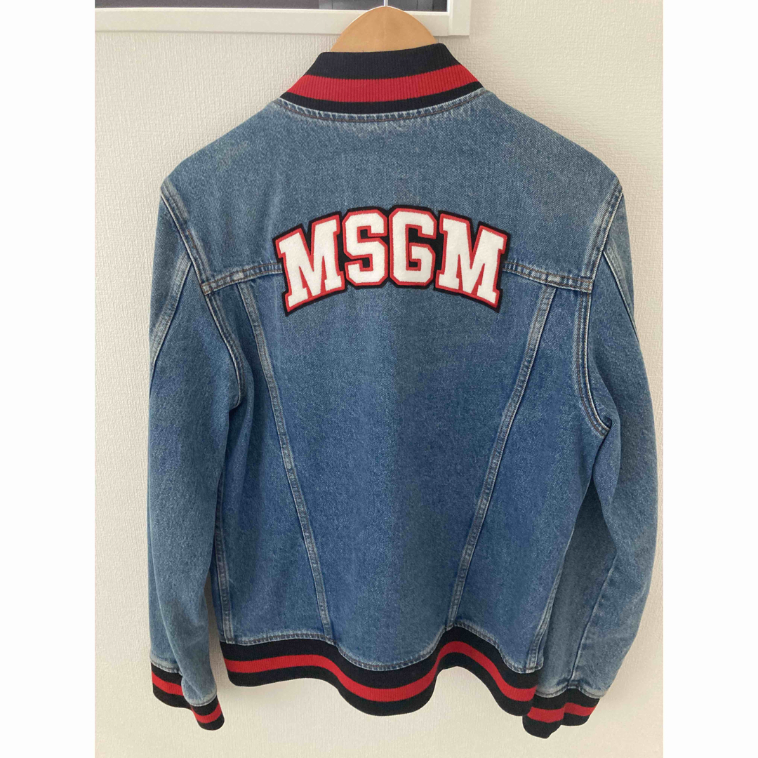 MSGM(エムエスジイエム)のMSGM デニムジャケット メンズのジャケット/アウター(Gジャン/デニムジャケット)の商品写真