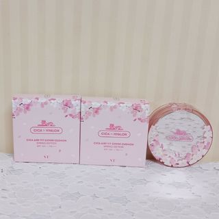 ブイティー(VT)のVT cosmetics CICA エアリー フィット カバー クッションファン(ファンデーション)