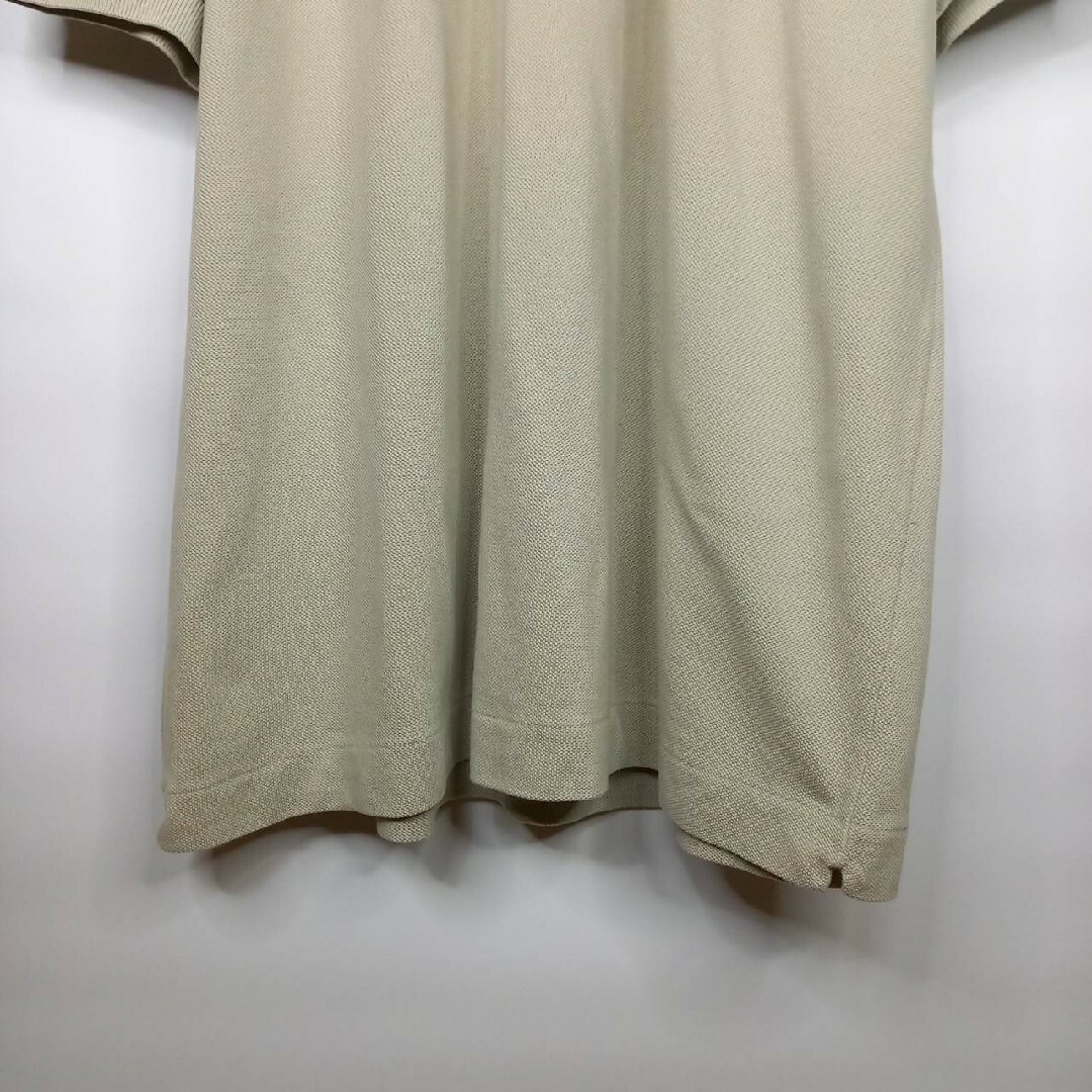 LACOSTE(ラコステ)のラコステ　ポロシャツ　半袖　L1212　刺繍ロゴ　シェル　スリット　グレー　L メンズのトップス(ポロシャツ)の商品写真