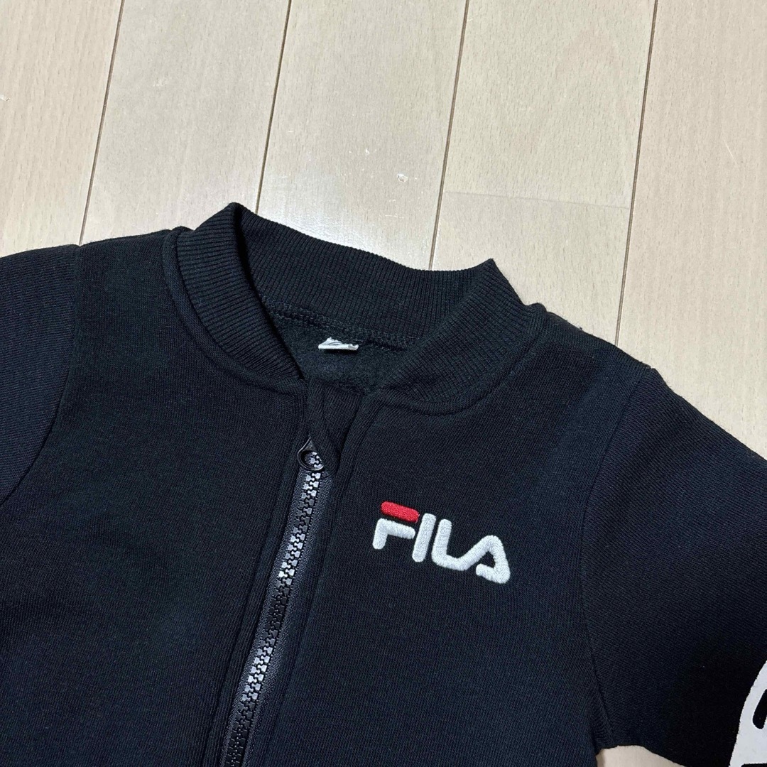 FILA(フィラ)の【美品】FILA  裏起毛パーカー　90サイズ キッズ/ベビー/マタニティのキッズ服男の子用(90cm~)(ジャケット/上着)の商品写真