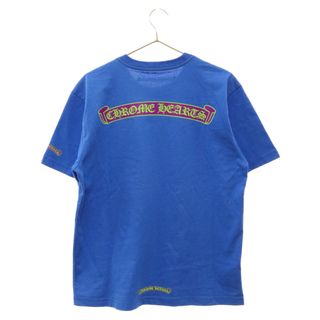 クロムハーツ(Chrome Hearts)のCHROME HEARTS クロムハーツ That Group Scroll Tee ザットグループスクロールTシャツ 半袖カットソー ブルー(Tシャツ/カットソー(半袖/袖なし))