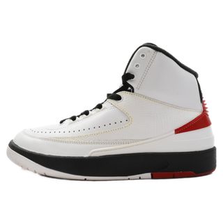 ナイキ(NIKE)のNIKE ナイキ WMNS Air Jordan2 Retro Chicago ウィメンズ エア ジョーダン レトロ シカゴ ハイカットスニーカー ホワイト US8/25.0cm DX4400-106(スニーカー)