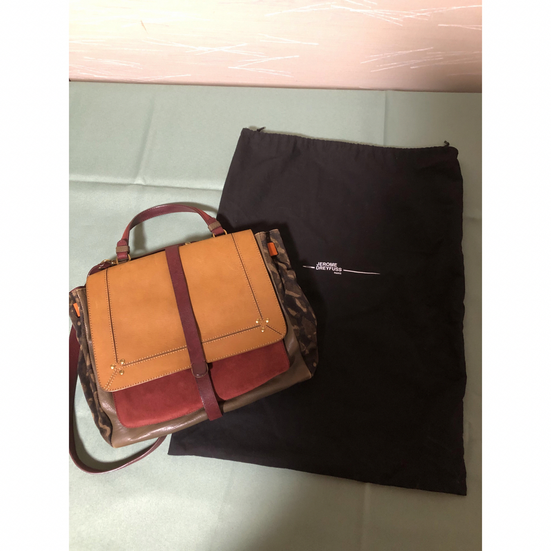 H.P.FRANCE(アッシュペーフランス)のジェローム ドレフュス　ハンドバッグ　ショルダーバッグ レディースのバッグ(ショルダーバッグ)の商品写真